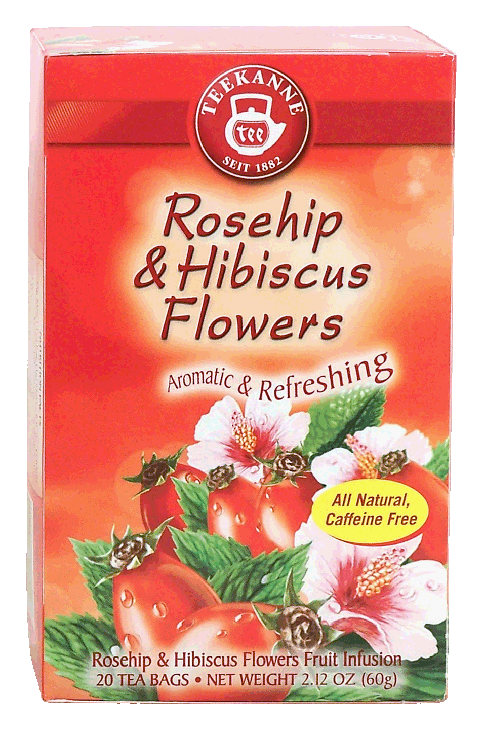 Teekanne  rosehip & hibiscus flowers fruit infusion tea, 20-bags Full-Size Picture